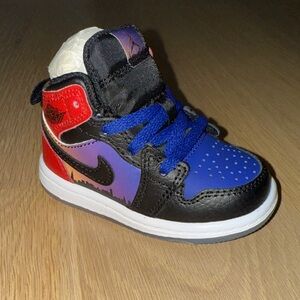 Jordan 1 Mid SS (TD) Concord Black University Red